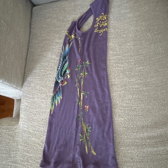 Vintage, original Don Ed hardy body con dress - Picture 3 of 6